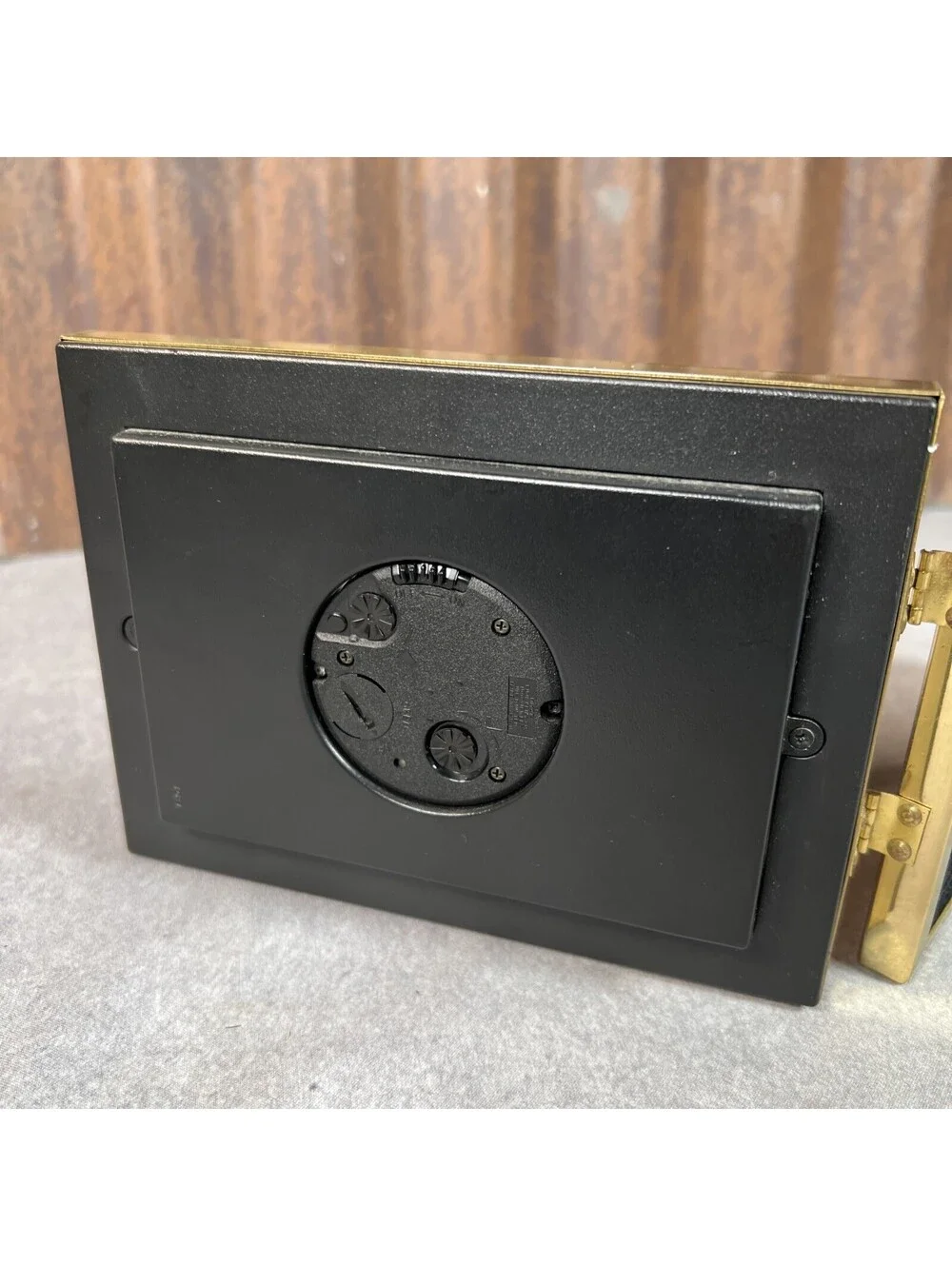 Bulova Hinged Brass Picture Frame 3